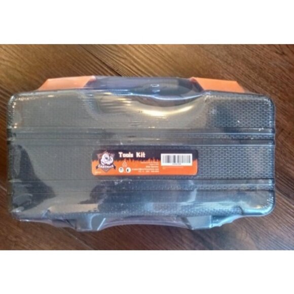 39 Piece Tool Set General Household Hand Kit with Plastic Toolbox Storage - Picture 2 of 2